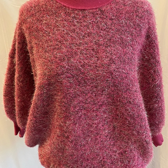 Maeve By Anthropologie Elegant Mauve Knit Sweater - Picture 10 of 11